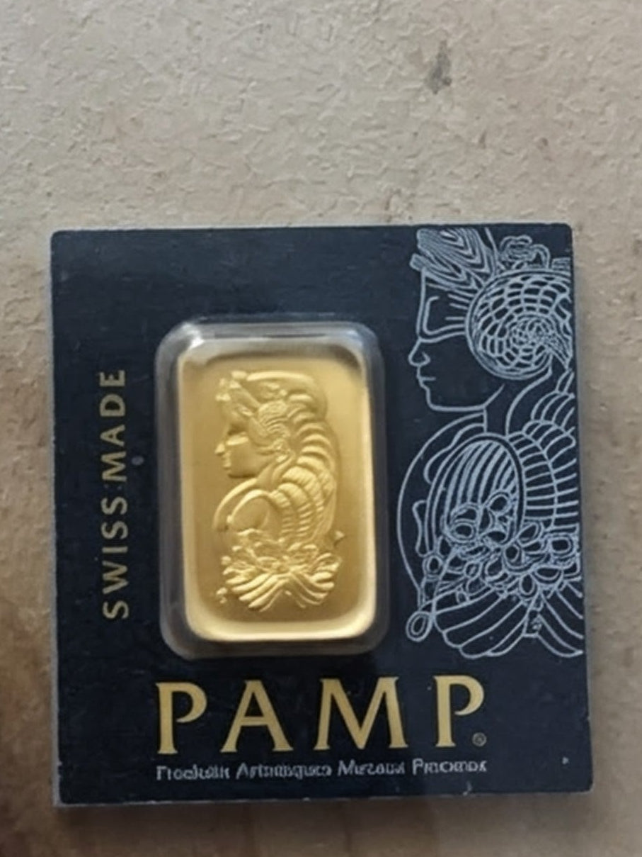 PAMP Suisse 1 Gram Gold Bar (.9999 Fine)